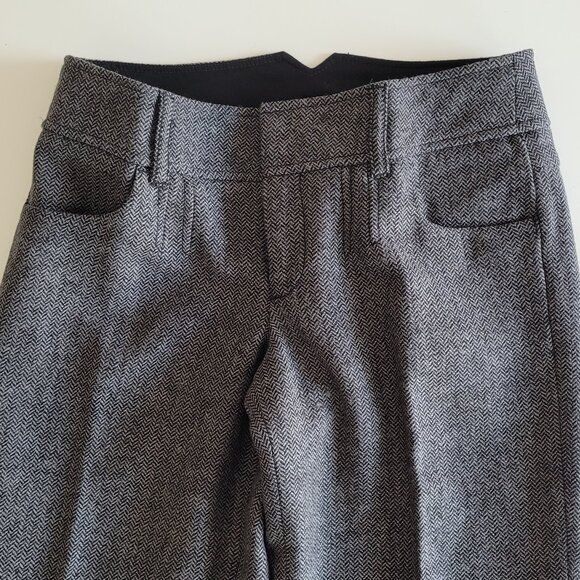 Grey lined wool pants - cuffed - Picture 2 of 9